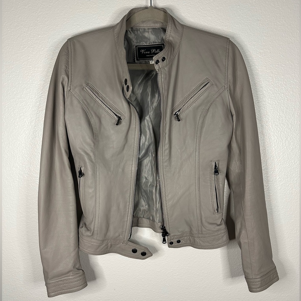 Vera Pelle | 100% Italian Leather Jacket